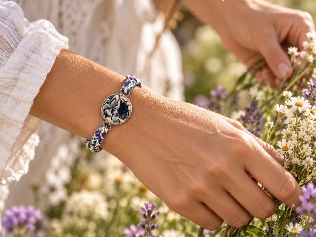 Chardon bleu_Virginie Briand_Parfum Therapy_Bracelet Liberty parfumable.webp