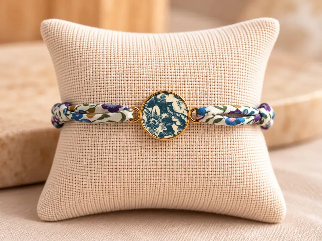 Bracelet Liberty parfumable (Indigo)